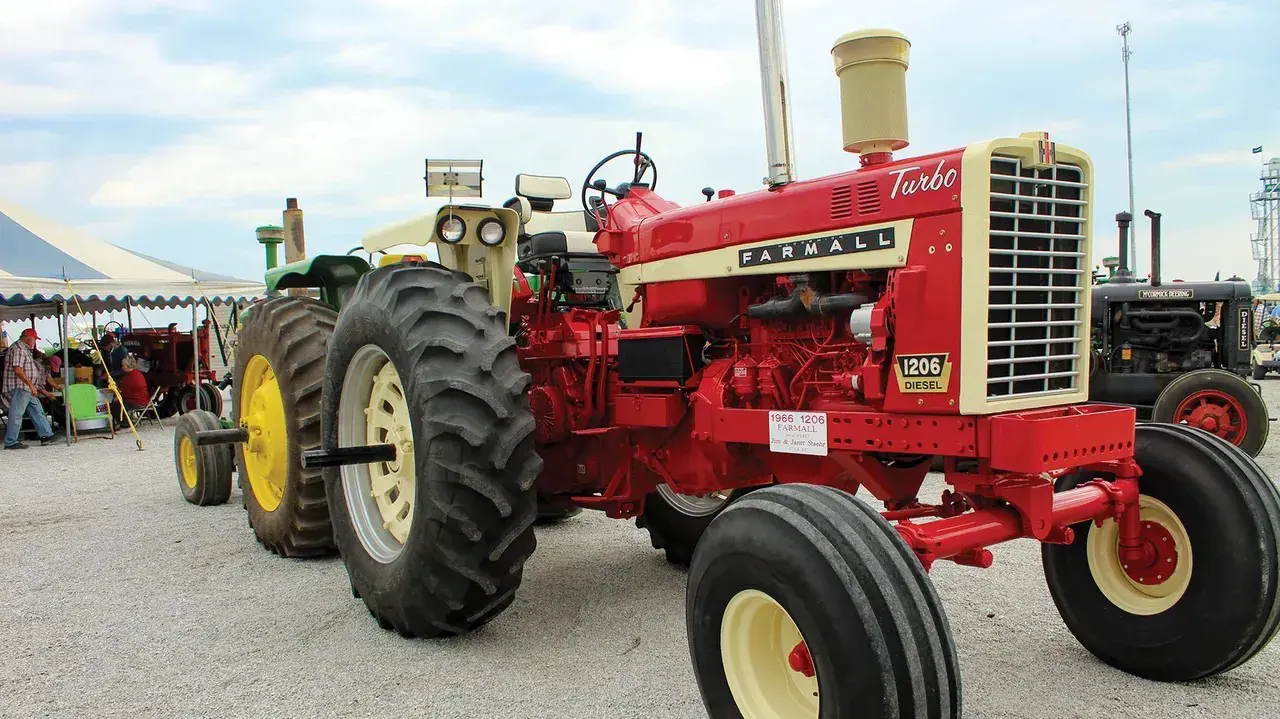 Antique Tractor Display
