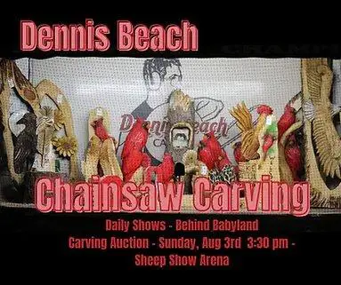 Dennis Beach Chainsaw Carver