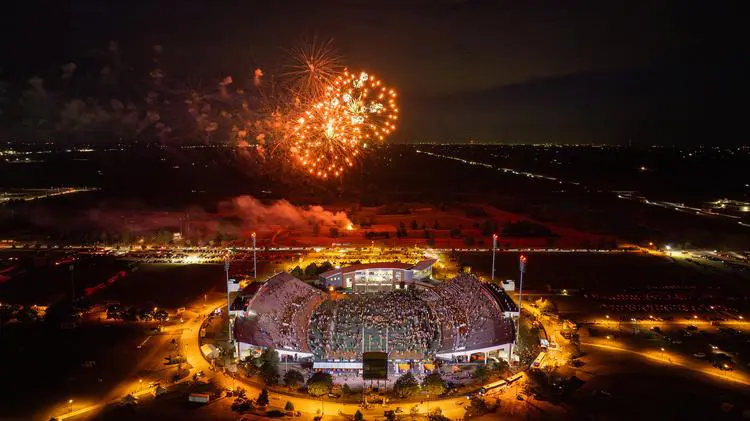Homecoming Fireworks